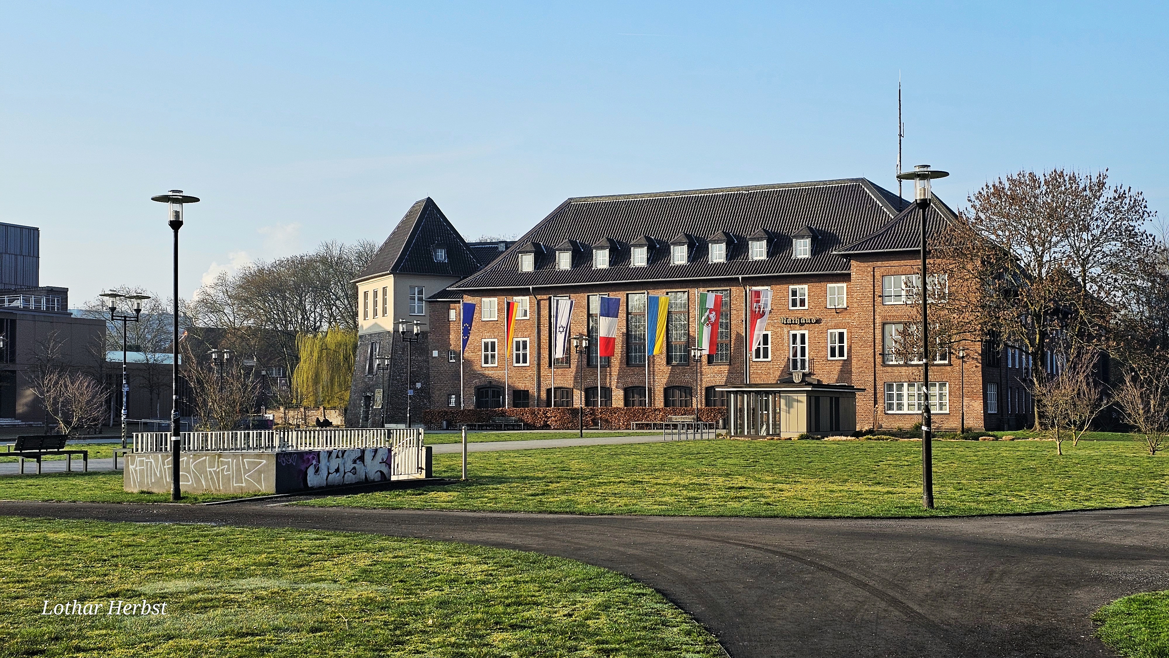 Das Rathaus in Dinslaken