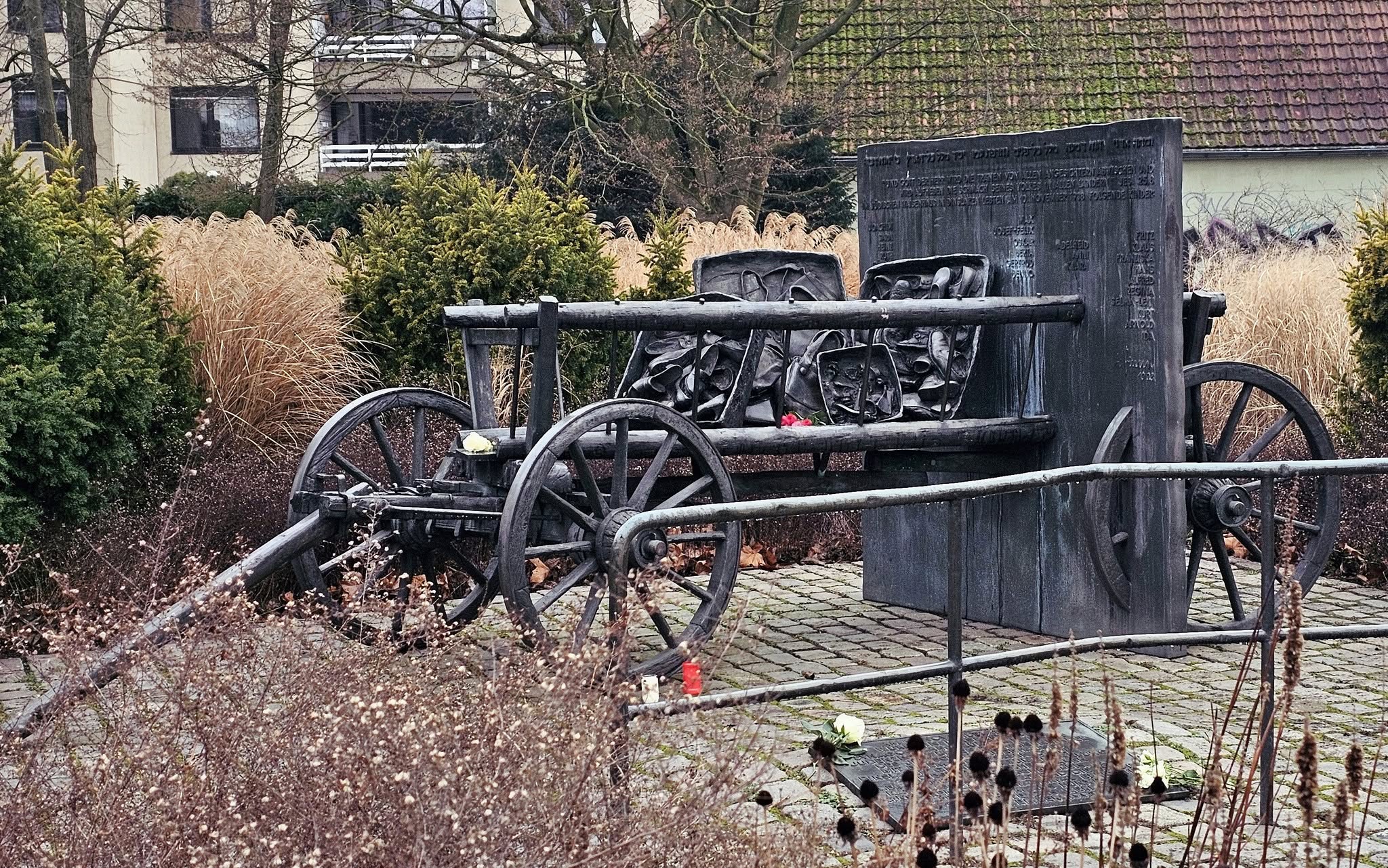 Gedenkens an die Opfer des Holocaust