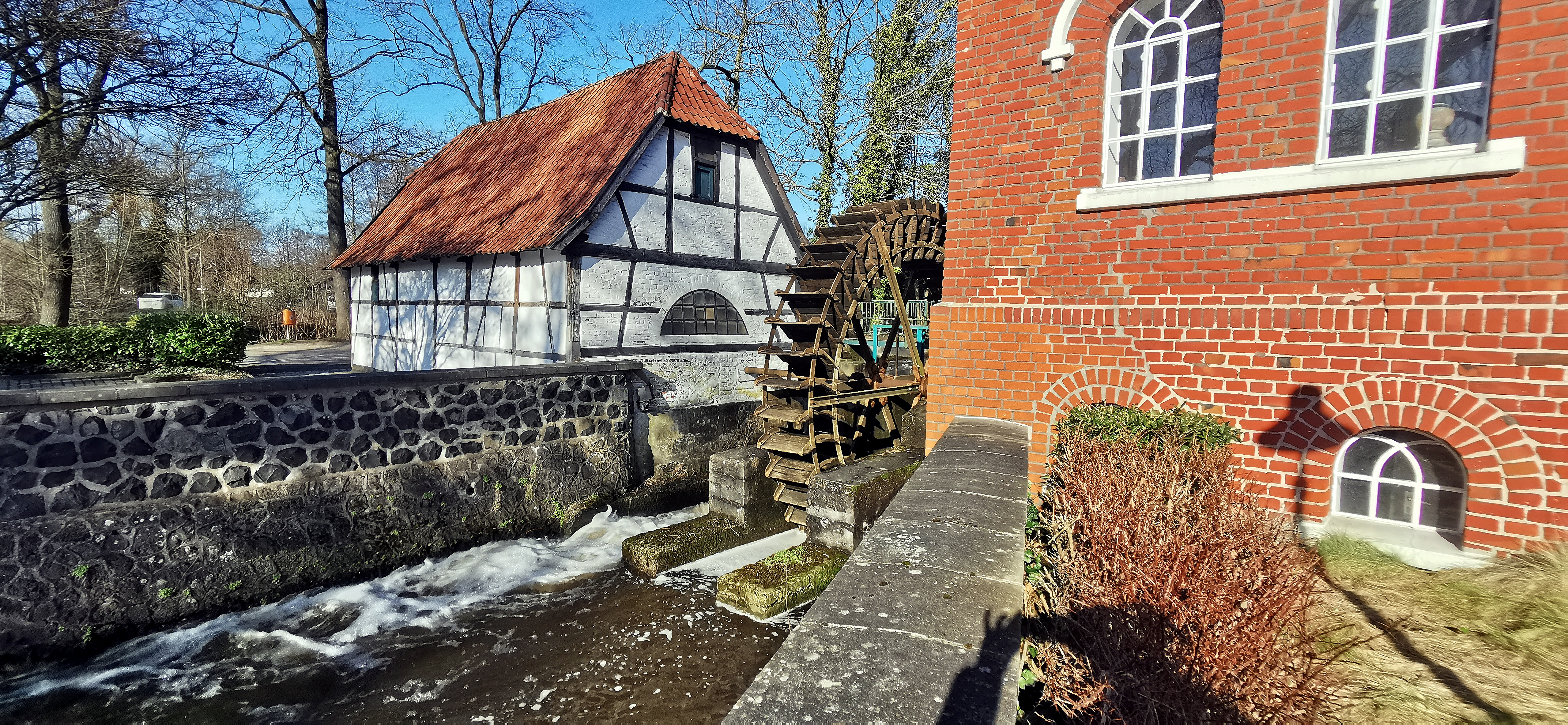 Die alte Wassermühle am Rotbach
