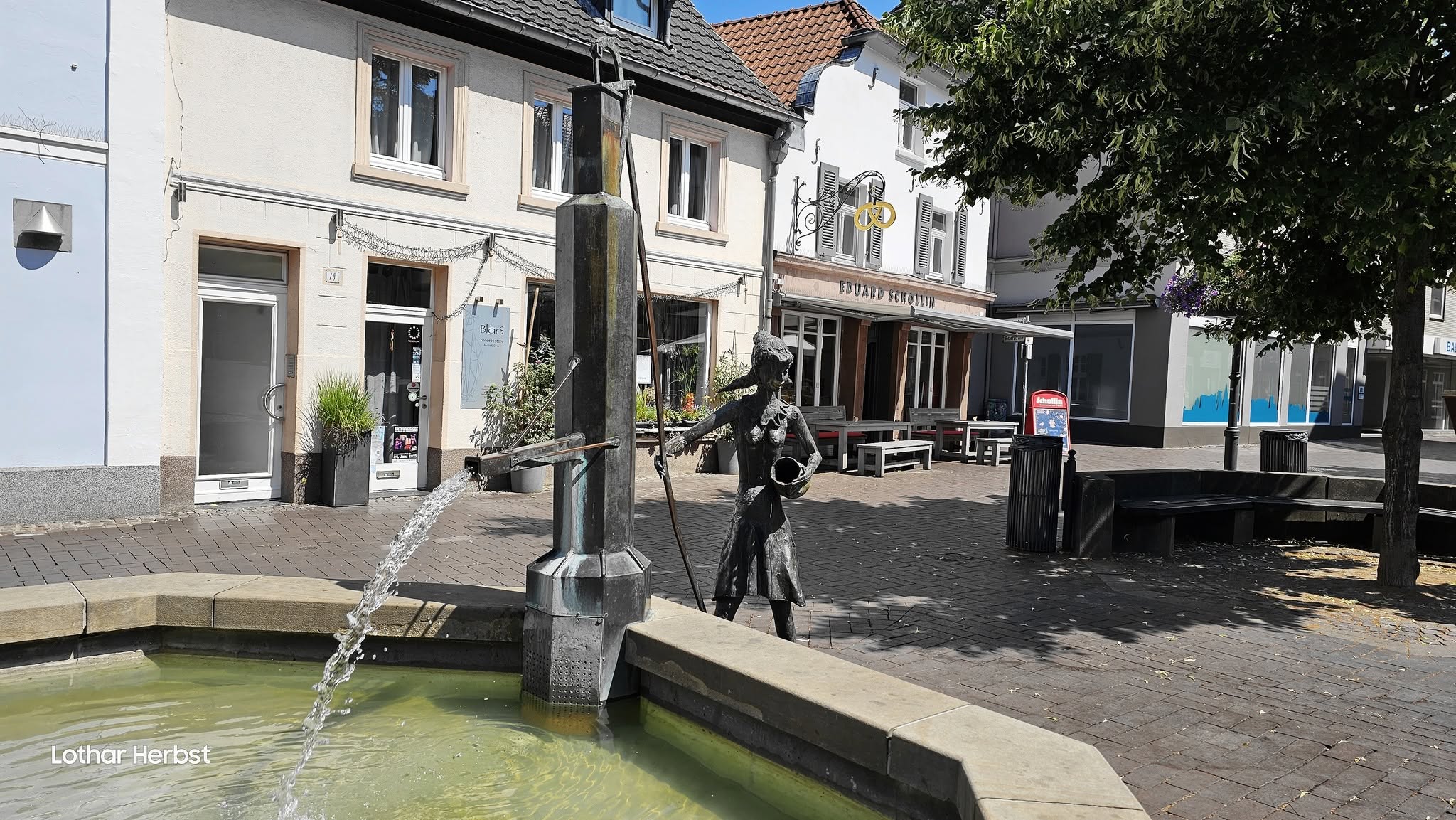 Die Pumpenmarie in der Altstadt